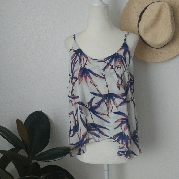 Intimately Free People Boho Floral Strapy Tank Top - Picture 3 of 4